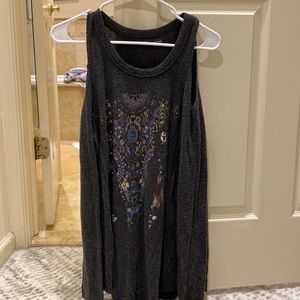 Cold Shoulder Lauren Moshi x AQUA sweatshirt